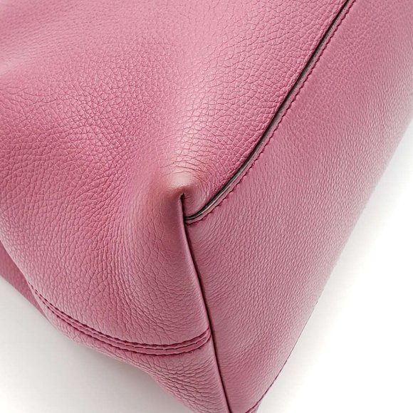 Authentic Gucci GG Soho on Chain Medium Pink Shoulder Bag - Picture 9 of 16
